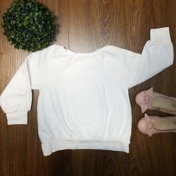 GAP x Disney Snow White Baby Pink Sweatshirt, Size 3 ~ VGUC - Picture 3 of 8